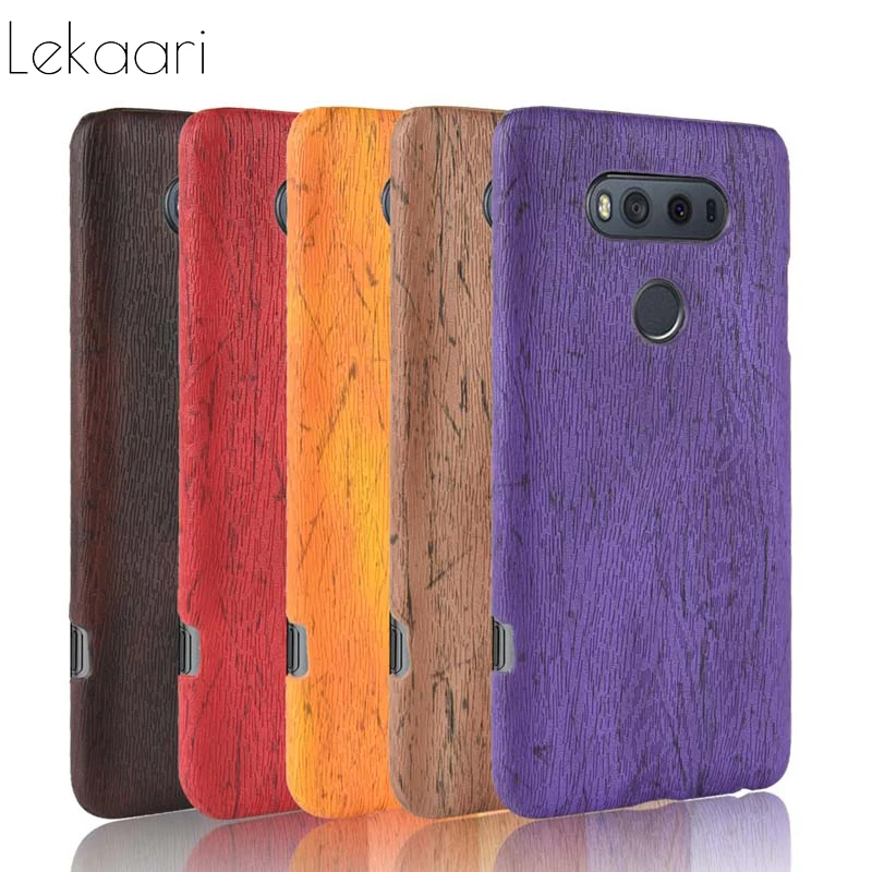 

For LGV20 Phone Case Luxury Wood Grain Cover Case For Coque LG V20 F800 H990ds F800L LGV20 LS997 F800S F800K 5.7inch Case