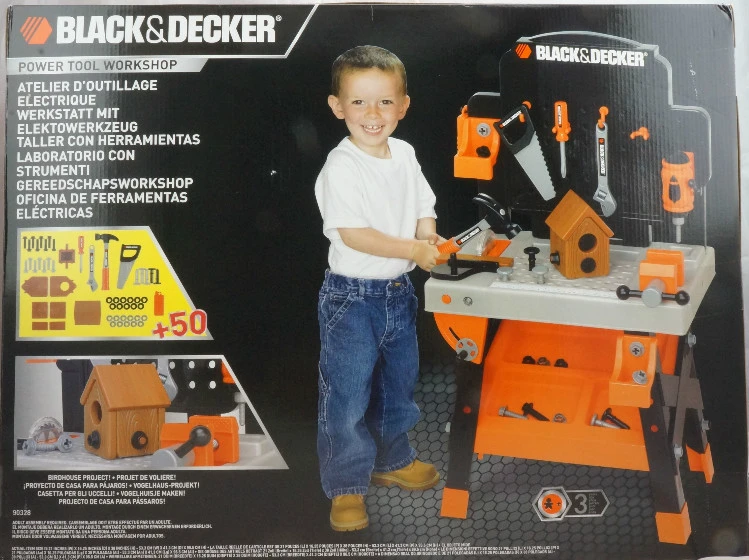 black and decker junior power workbench