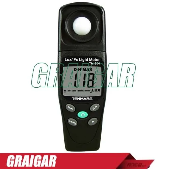 

TM-204 Light Meter With 3 1/2 Digits LCD with Maximum Reading 2000