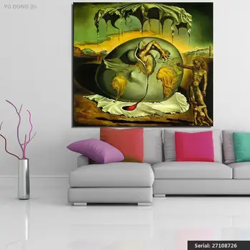 

yu dong jin Jos Coufreur Salvador Dali Still life Abstract oil Painting Drawing art Spray Unframed Canvas miniature 27108726