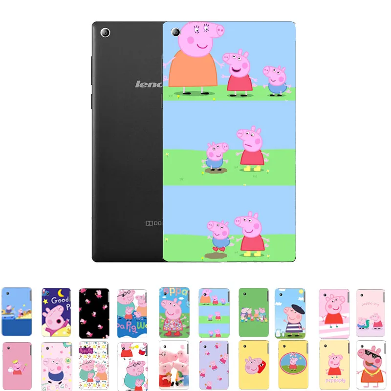 

KiKiss Colorful Multi-Style Case Only For Lenovo Tab 2 A7-10 A7-10F / A7-20 A7-20F 7 '' Soft TPU Silicone Cover New Year Gift