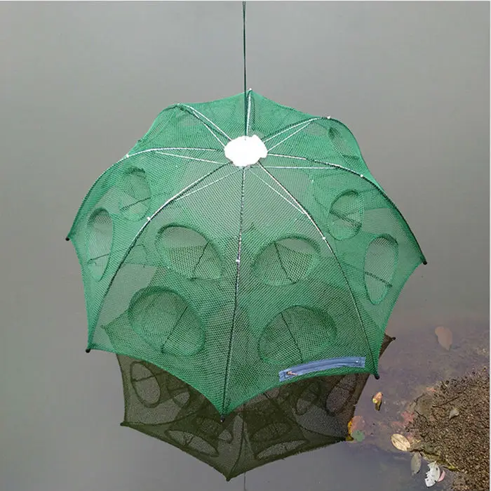 Umbrella shape 16 hole Catch net Eel cage Fishing net Fishing supplies