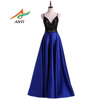 

ANTI Luxury Formal Dresses Evening Gown Satin Elegant Women Dress for Wedding Party Sashes Beading Crystals Imported Prom