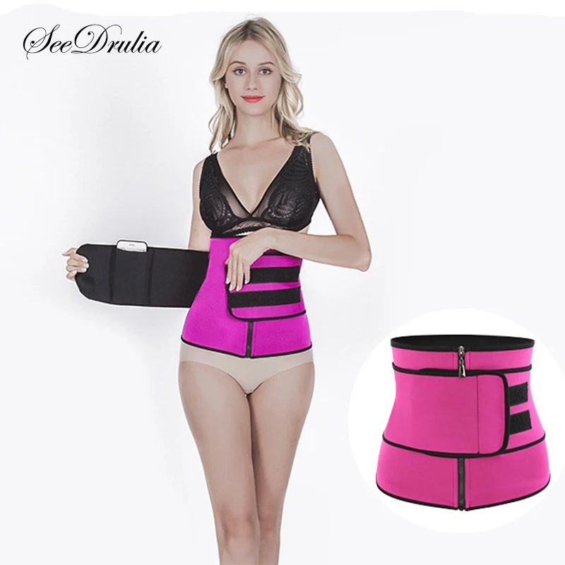 

Hot Body Breathable Shaper Waist Trainer Belt Steel Boned Corset Women Postpartum Belly Slimming Belt Modeling Strap Shapewear