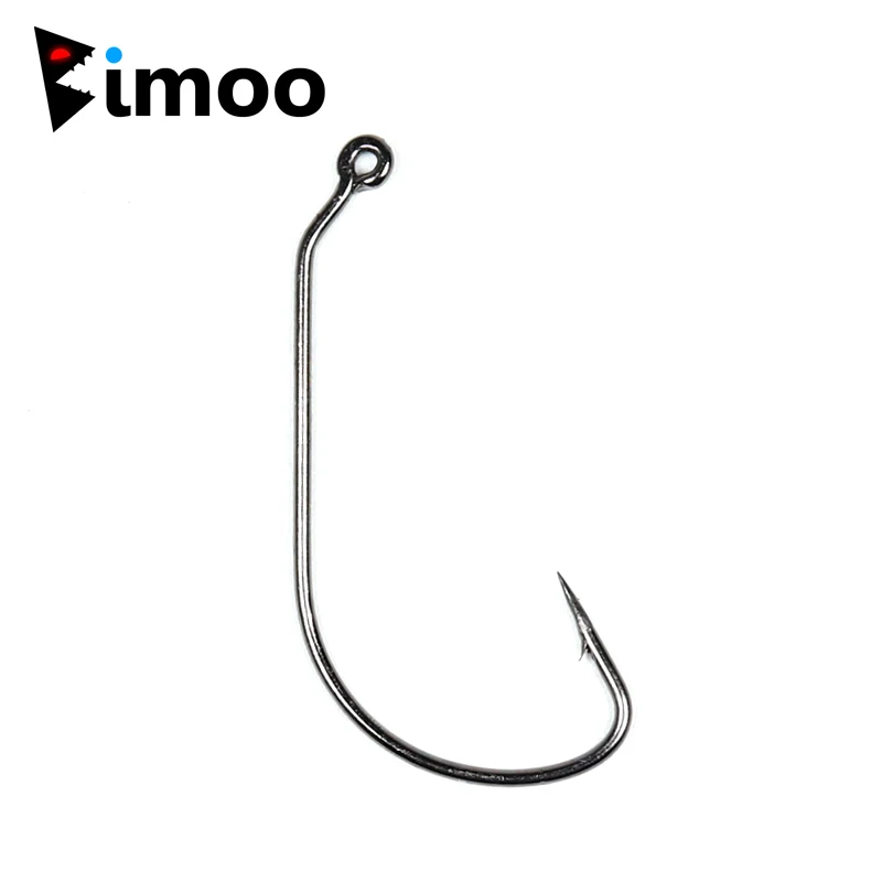 50 шт. рыболовные крючки из высокоуглеродистой стали|worm hook|jig hookfishing hook |