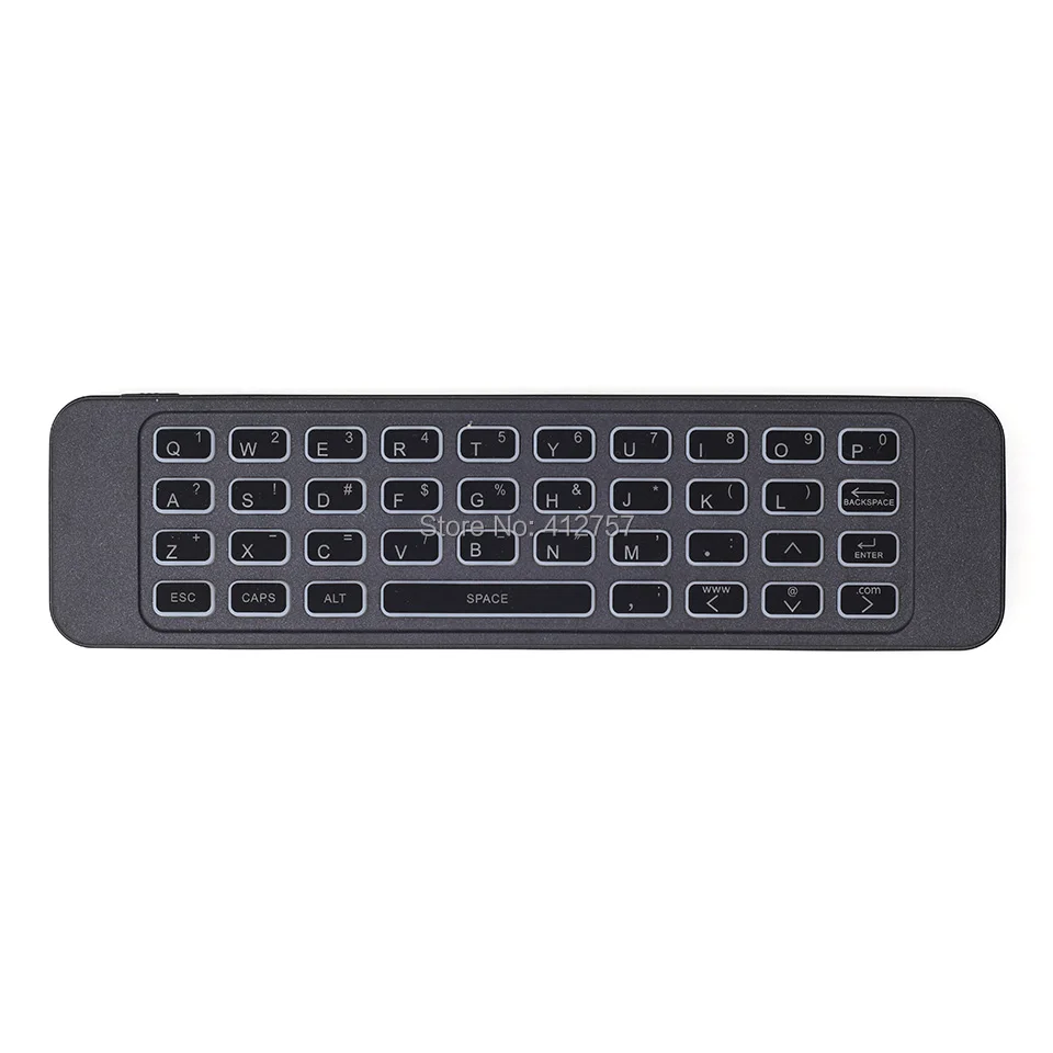 [100 шт./лот] P3 RGB с подсветкой 2 4G мини беспроводная клавиатура Air Mouse для Android TV Box Mini PC