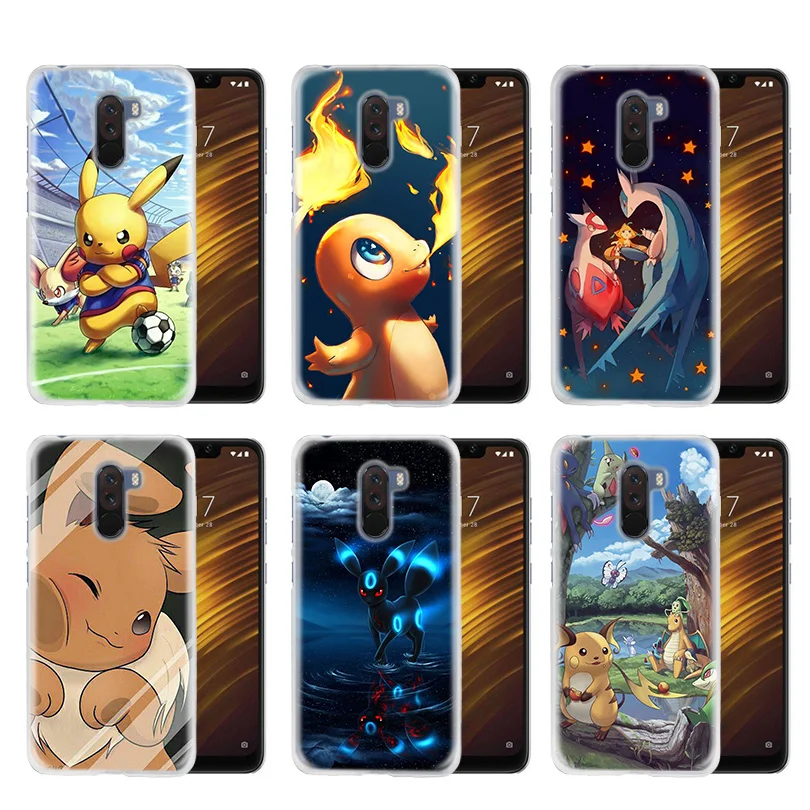 

Case Cover Clear for Xiaomi Redmi Note 7 5 5A 6 6A Pro Plus S2 Mi 8 SE A1 A2 Lite Poco F1 Play Best Pokemons Colorful
