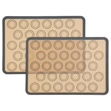 Novel 1 шт. силиконовая выпечка пирожных макарон коврик антипригарный лист выпечки инструменты для выпечки