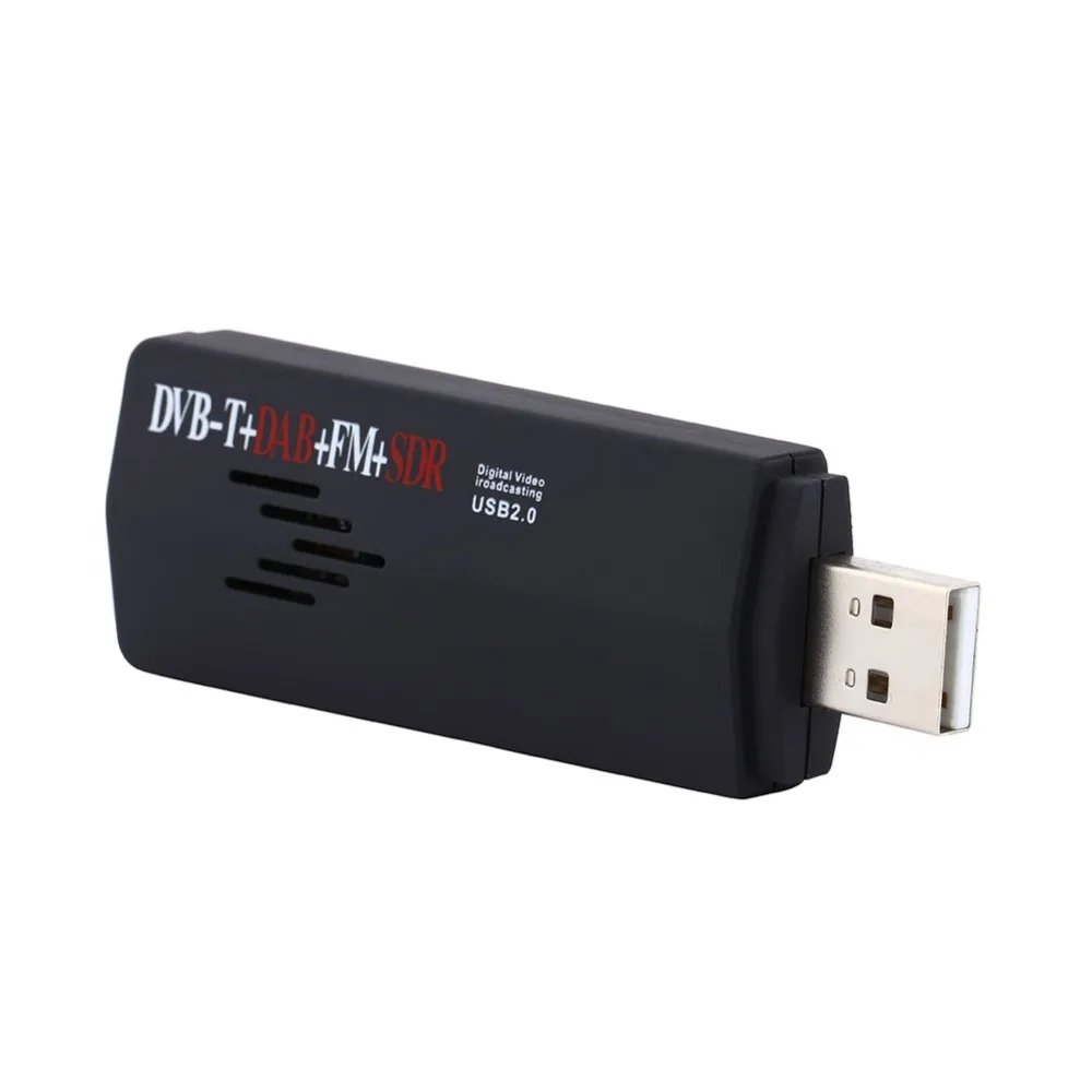 Цифровой USB 2,0 ТВ-накопитель FM+ DAB DVB-T RTL2832U+ R820T SDR DAB FM HD ТВ-тюнер приемник RTL2832U R820T для ПК ноутбука