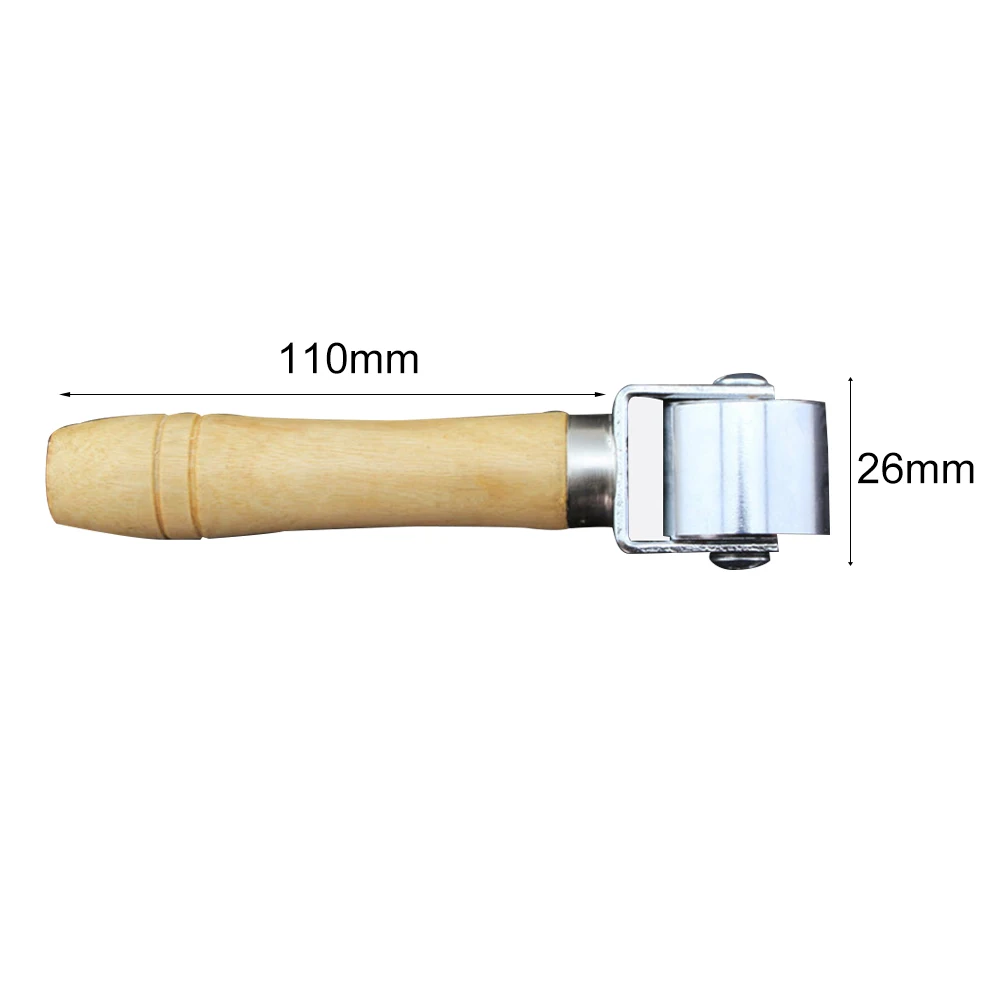 Профессиональный 26/60/100 мм кожа клеевые края Ламинирующий валик ремесло DIY ручной работы складки инструмент для кожевенных ремесел ролик