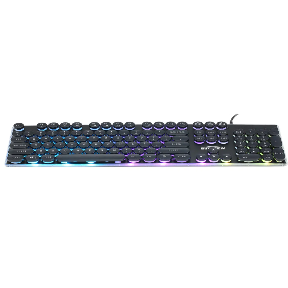 Светодиодный usb кабель VOBERRY Color Crack с подсветкой ПК радужная игровая клавиатура в