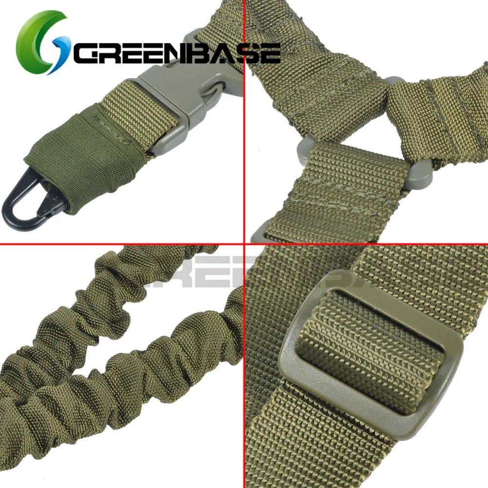 Тактический ремень Greenbase AR15 одноточечный регулируемый нейлоновый для охоты|rifle gun