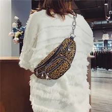 Зимняя леопардовая поясная сумка, Женская поясная сумка, нагрудная поясная сумка, кожаная Наплечная Сумка, поясная сумка для телефона, сумка для живота, Modis Bolso Cintura