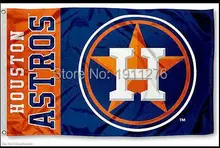 MLB Houston Astros Flag 3×5 FT 150X90CM Banner 100D Polyester flag free shipping