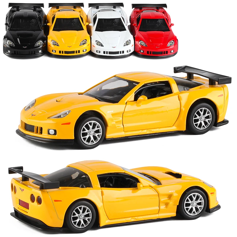 RMZ 1:36 Chevrolet Corvette литье под давлением модель автомобиля детские игрушки функция