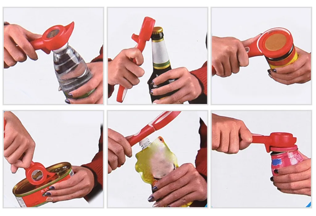 Профессиональная многофункциональная Кухня Еда банки олова открывалка бутылка для напитков устройство для открывания банок с навинчивающимися крышками напиток открытие стрелок пива открывалка для бутылок