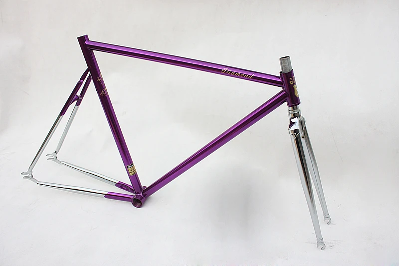 Top fixed gear bike frame 4130 Chrome molybdenum steel fixie frame road 700C frame 53cm 55cm 58cm Customized bicycle Frame 17 Top fixed gear bike frame 4130 Chrome molybdenum steel fixie frame road 700C frame 53cm 55cm 58cm Customized bicycle Frame 17