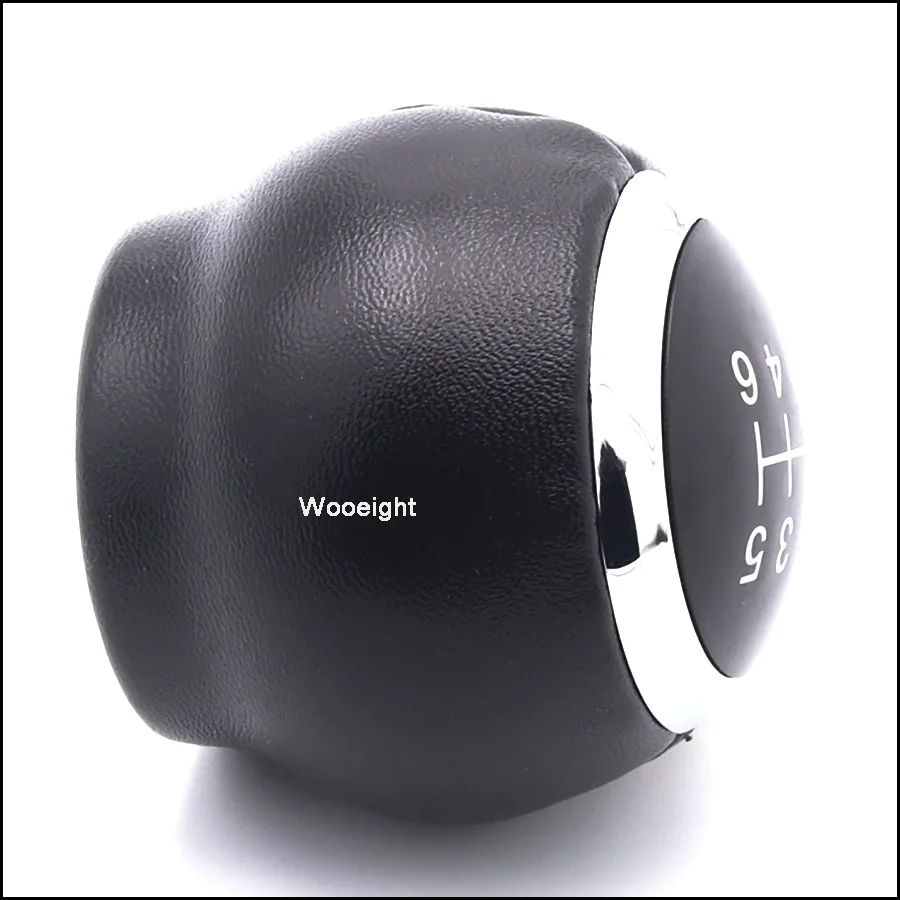 Wooeight 6 Speed Gear Shift Knob Head For Toyota Avensis Yaris Urban RAV4 For Toyota Corolla 1.8T 2007 2008 2009-2013 (4)