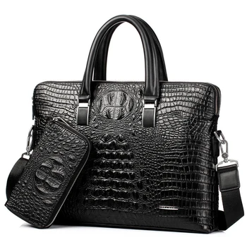 

Man's PU Leather Bag Business Men Bags Laptop Tote Briefcases Male Crossbody Bags Shoulder Handbag High Quality Men's Messenger