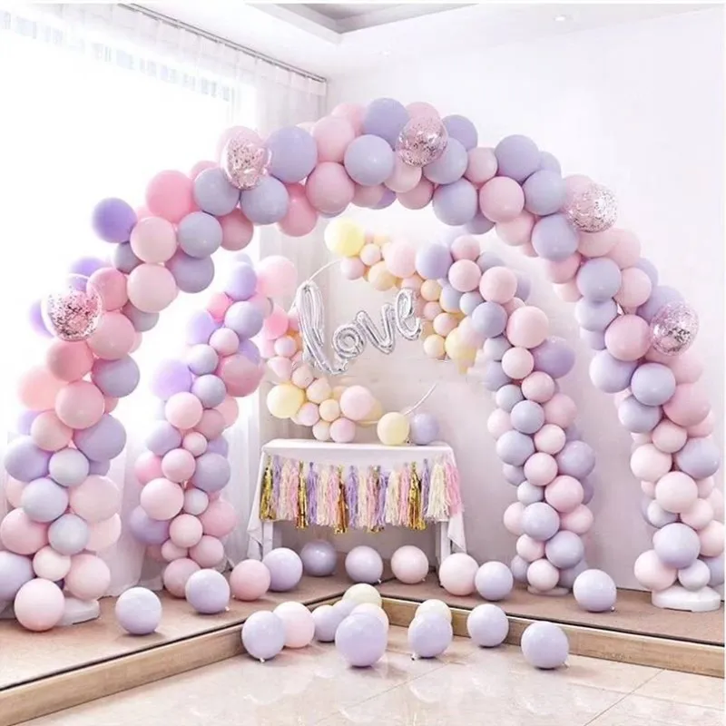 Kuchang 2 шт 18 дюймов большой сладкий Макарон шар леденцы, цветной, чистый Латекс шары украшения на свадьбу на день рождения вечерние события поставки