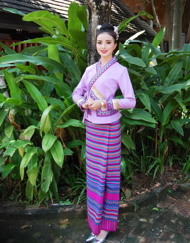 Массажная форма Мьянма Азии в тайском одежда для массажа для женщин новый дизайн тайский Массажная Форма s Форма администратора гостиницы
