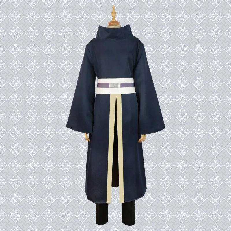 Наруто косплей костюмы Учиха Обито косплей с длинными рукавами черный плащ и маска