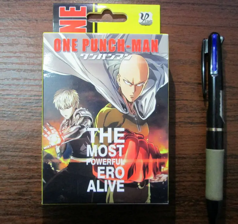 Аниме One Punch Man Poker Card игрушка Косплей настольные игровые карты с коробкой