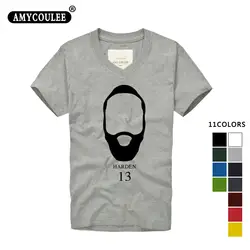 Летние Camisetas Хьюстон Джеймс Харден футболка Для мужчин футболка «Лучший на вкус» короткий рукав большая борода печатных homme в уличном стиле