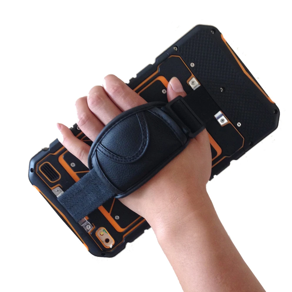7 بوصة في الهواء الطلق وعرة اللوحي البيانات المتنقلة محطة 2D الباركود ماسحة NFC الروبوت اللوحي مع Fingerprinter الاستشعار