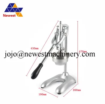 

Stainless Steel manual hand press juicer squeezer citrus lemon orange pomegranate fruit juice extractor commercial or household