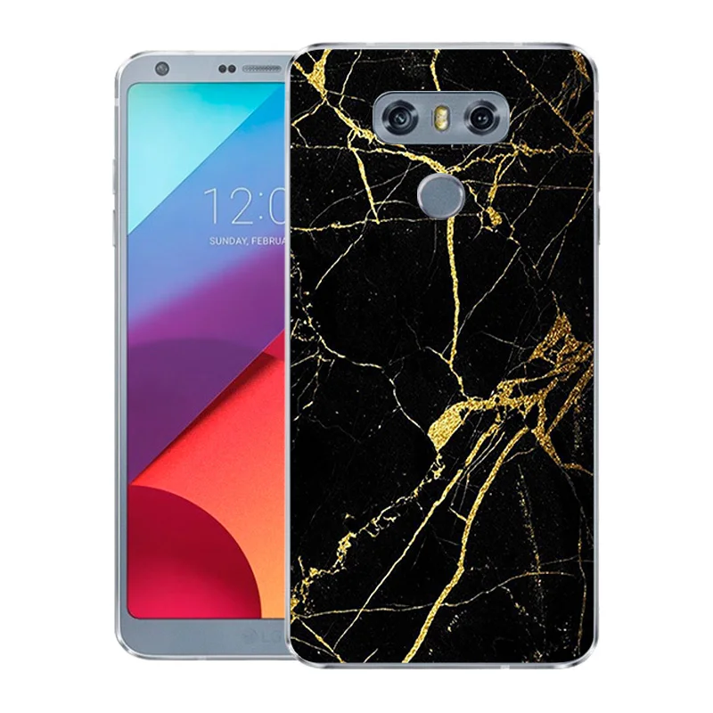 Чехол для LG G6 с мраморным принтом мягкий силиконовый чехол H870 G600 H871 H872 H873 LS993 AS993