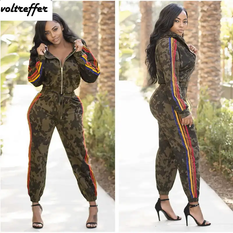 army green sweatsuit