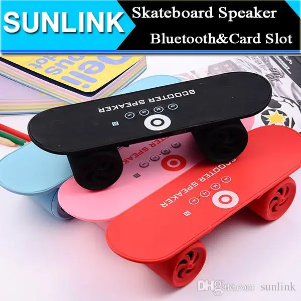 BT03 Mini Skateboard speaker Scooter Wireless Stereo Sound Box Mp3 Music Handsfree calls Speaker _ - AliExpress Mobile