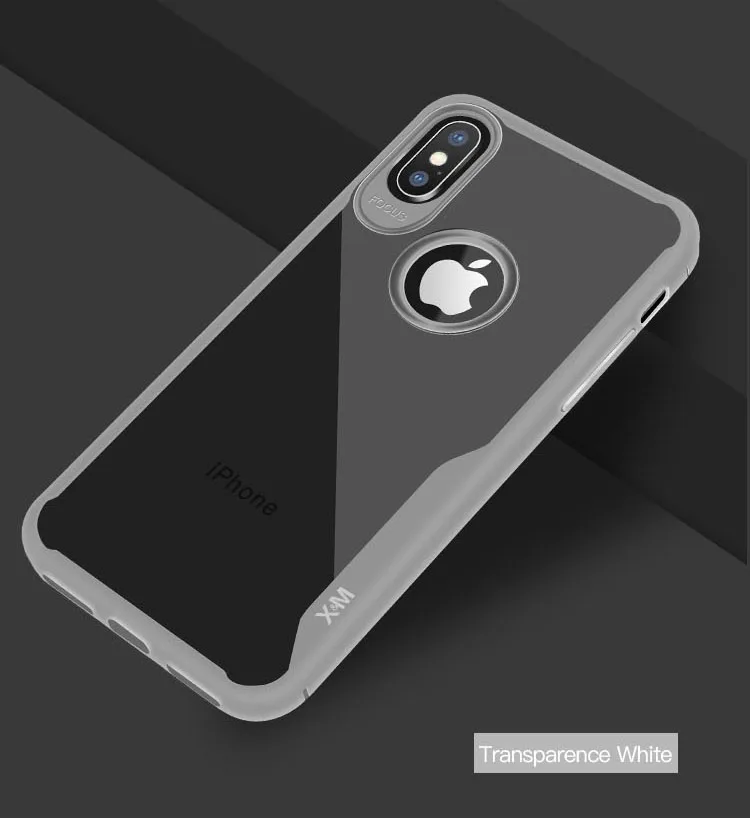 

Shockproof Armor For iPhone XR XS 6 6S Plus Case Transparent TPU Cover For iPhone 8 7 Plus XS Max Luxury Silicone Case
