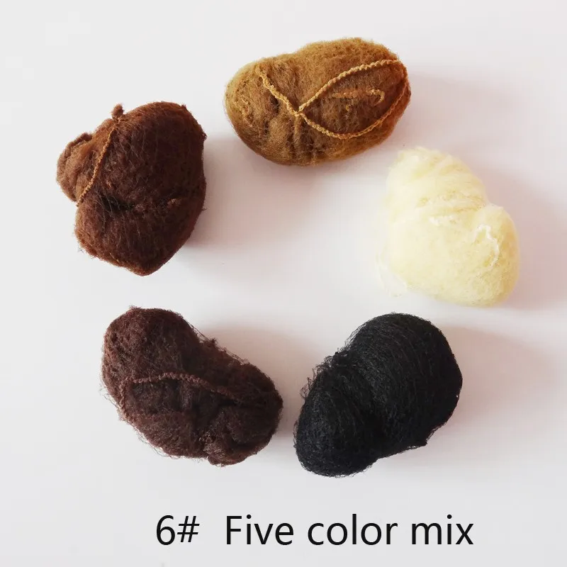 10Pcs Hairnet 5mm Nylon Hair Nets Invisible Disposable Hair Net 20Inch Five Colors