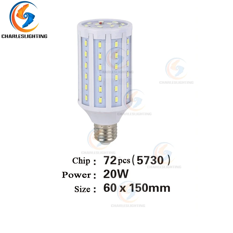 SMD5730 5 Вт 10 15 20 25 30 40 60 80 120 лампочка B22 E26 E27 E14 E40 светодиодная лампа AC 110 в 265