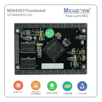 

QT GUI, ATMEL ATSAMA5D31 MDKA5D31 Coreboard, 536MHz CPU, 256MB DDR2, 256MB NAND, High speed USB, ISI, Ethernet, 6xUART, VFP