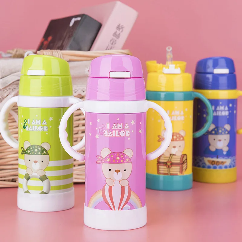 Новое поступление Bpa free 500 мл Детские 18/8 из нержавеющей стали вакуумные фляги