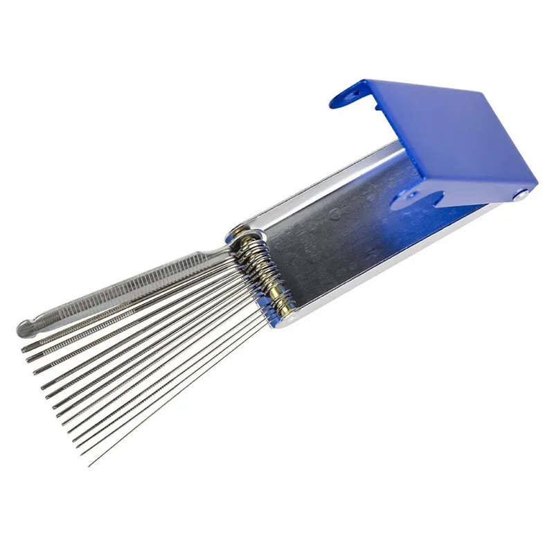 

New Motorcycle Accessories Atv Carburetor Dirt Deposit Jet Cleaning Needles Torch Tip Tool Folding Portable Cleaning Tool