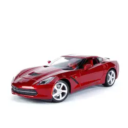 Весы 1:18 сплав игрушка с инерционным механизмом транспортных средств Chevrolet Corvette модель автомобиля детская игрушечные машинки оригинальный