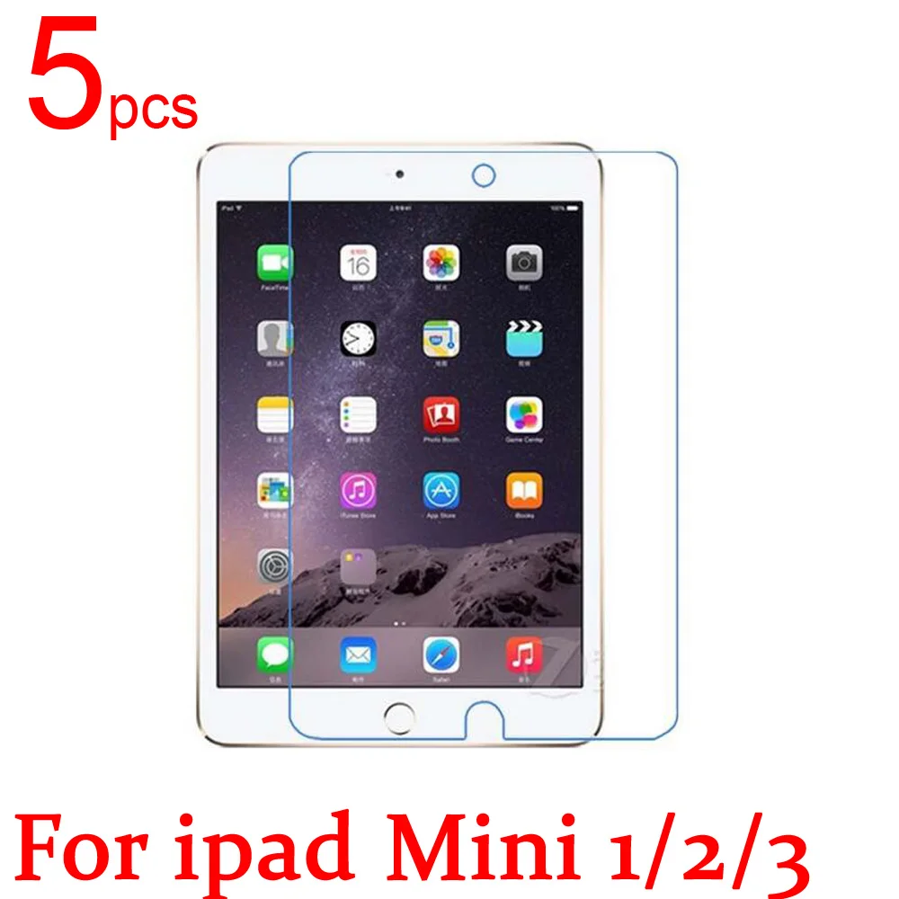 

5pcs Ultra Clear Glossy/Matte/Nano anti-Explosion LCD Screen Protector Cover Film For Apple ipad Mini 1 2 3 4 Protective Film