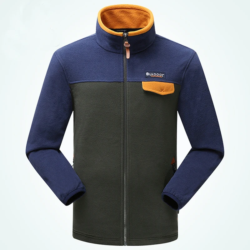 Men Running Jackets Polar Fleece Soft Shell Sports Coat Autumn New Outdoor Workout Warm Clothing Man Gym Jogging Jogger Jacket new brand men soft shell clothing warm polar fleece outdoor fishing cardigan jacket autumn winter man fishing shirt coat red