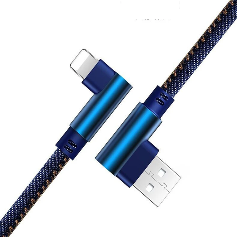 2m USB Cables for Mobile Phone Fast Charging Cable for IOS & Android