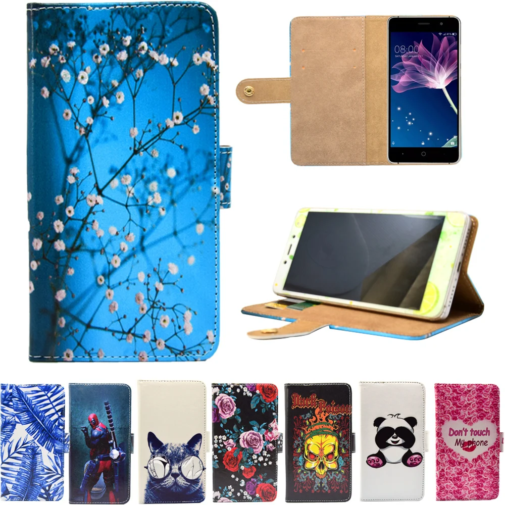 

New arrival PU Leather Phone Cases Cartoon Flip Wallet Stand Cover Case for Doogee X10S X11 X60 X80 phone case