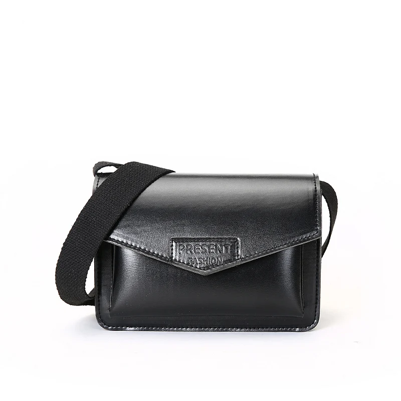 

Clutch Bag 2019 New Wave Korean Version of The Wild Wide Shoulder Strap Shoulders Fashion Simple Messenger Bag