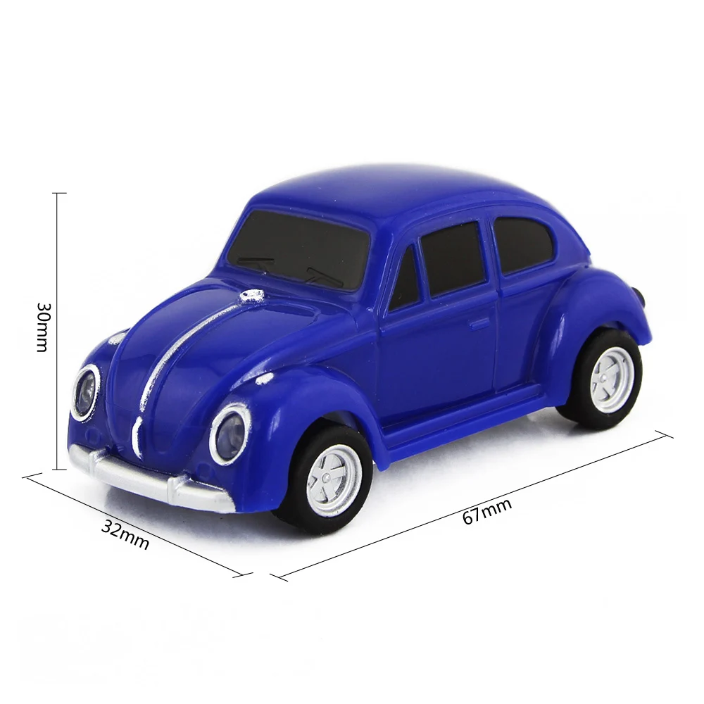 CHYI Мини авто USB флеш накопитель флешка VW Beetle автомобильная карта памяти красный