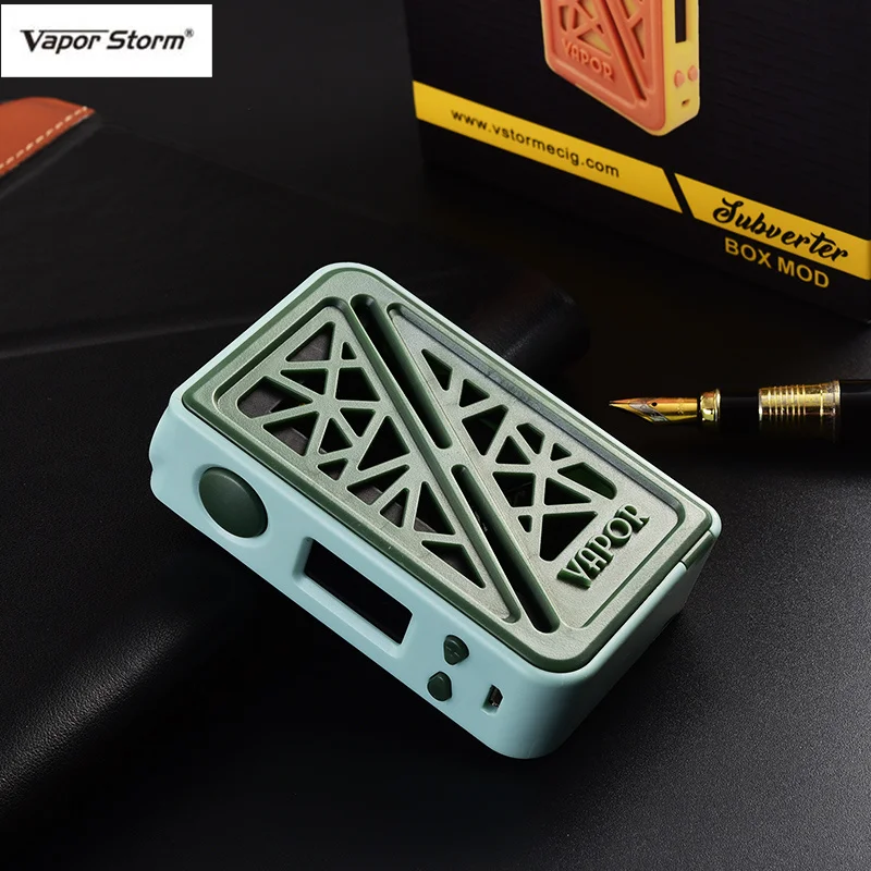 

Vapor Storm Subverter 200W Box Mod Vape Electronic Cigarette TC TCR TFR 0.96 Inch Screen Plastic Cover Without 18650 Battery