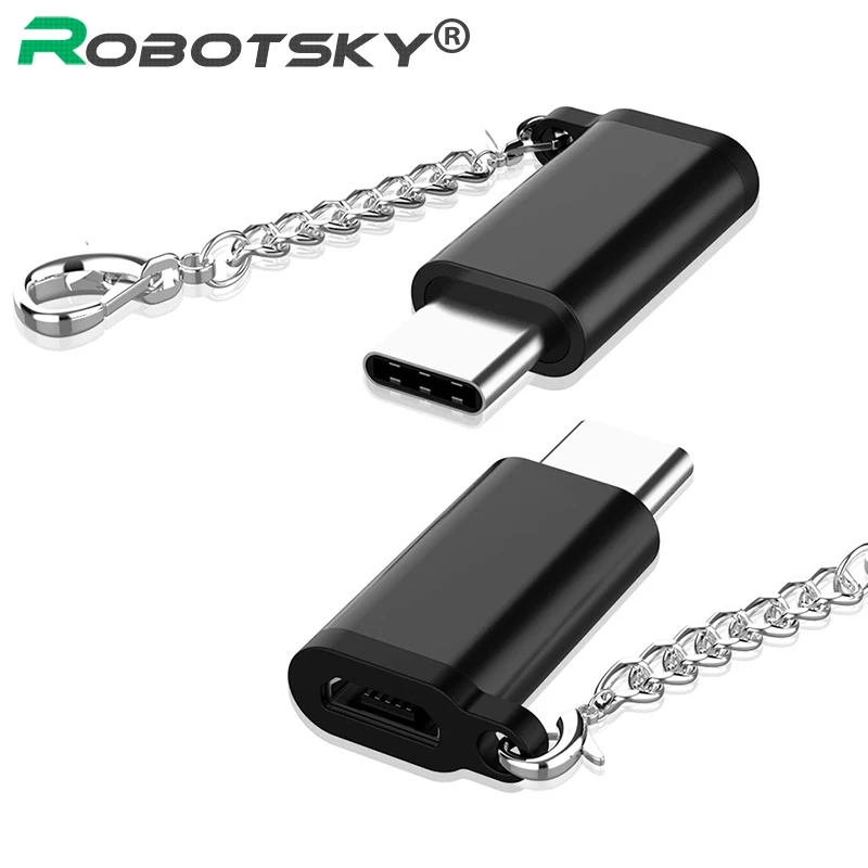 Usb type C адаптер для Micro USB Женский тип-c Мужской конвертер USB C OTG кабель для samsung Xiaomi huawei Letv Macbook