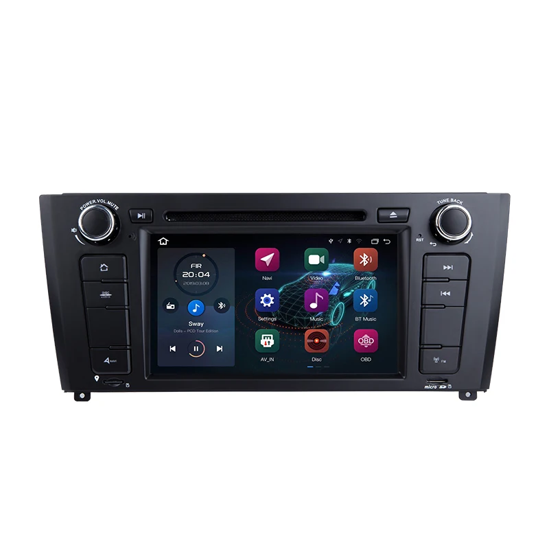 Xonrich 1 Din Android 9.0 Car DVD Multimedia Player For BMW E87 BMW 1 Series E88 E82 E81 I20 Radio GPS Navigation head unit Wifi