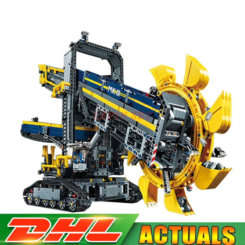 

LEPIN 20015 3929Pcs Technic Bucket Wheel Excavator Model Building Assemble Kit Blocks Brick Compatible Toy Gift LegoINGLY 42055